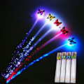 Miniatyrbillede 6 af 6: Glødende hår fletning julepynt LED pandebånd Fest colorful 5pcs