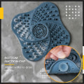 Miniatyrbild 6 av 10: Anti-blockerande handfat Sil Dusch Golvavloppsskydd black 13×13×2cm
