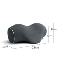 Miniatyrbild 6 av 10: Memory Foam Sleeper avhjälpande kuddar blackgray 28*16*11/9cm