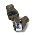 Miniatyrbillede 10 af 11: Touch Screen militære taktiske handsker Army skydehandske armygreen M