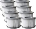 8 X Premium erstatningsfilterpatroner til Mspa badestamper og spabassenger - Snngv - -