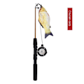 Miniatyrbillede 1 af 7: Fiskestang Fjer Kat Tilbehør Interaktion Afhjælp kedsomhed Små fisk Kattelegetøj Crucian carp