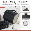 Miniatyrbillede 4 af 9: Solbriller Organizer Box Folding Multi-slot Brilleopbevaring brown 6 pairs