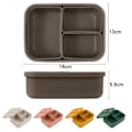 Pikkukuva 3 / 7: Irrotettava lounaskulho Kannettava Bento Box Set army green 18*13*5.8cm