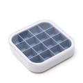 Pikkukuva 9 / 9: 16 ristikkoa, molds , jääpalakone Jääkaappi jääpalakaukalo blue 13.6x13.6x3.2cm