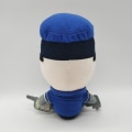 Miniatyrbild 3 av 9: Commander plysch solglasögon Commander plysch plysch docka present blue