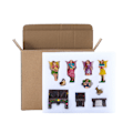 Miniatyrbillede 7 af 7: skrivebords ornament 1 set
