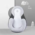 Miniatyrbillede 8 af 10: Newborn Sleep Positioning Pad Anti Roll Anti Flat Puder brown 55*38*5cm
