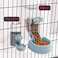 Miniatyrbillede 2 af 9: Automatisk kæledyrsskåle, hængende kæledyrsfoder, vand blue feeders