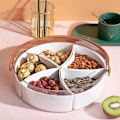Miniatyrbillede 5 af 10: Fruktbricka Snackbox VIT White