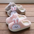 Miniatyrbillede 1 af 6: Nye Hjemmesko Til Hjem Til Børn Drenge Piger Efterår Vinter Hjem Furry Søde Flip Flops red 26-27(17cm)