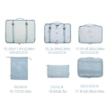 Miniatyrbild 5 av 10: 6st/ set Resekläder Organizer 1 set