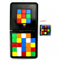 Miniatyrbillede 9 af 9: Battle Square Race Spil Mobile Puzzle Cube Desktop Games black 34.5*17*17cm