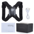 Miniatyrbillede 5 af 8: Smart Posture Corrector Usynlig Correction Belt Smart Sensor black 110*80*15mm