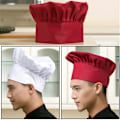 Pikkukuva 3 / 8: Säädettävä Cook Ravintolat Catering Elastinen cap red