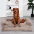 Miniatyrbillede 3 af 9: Aftageligt Vaskbart Pet Sofa Betræk Senge Mat dark gray S