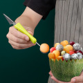 Miniatyrbild 5 av 9: 3 i 1 fruktballer melon och fruktseparator köksmaterial green