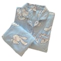 Miniatyrbillede 2 af 4: Sanrios Kawaii Pyjamas Cinnamoroll Söt tegnet koreansk studenthem Hem Kläder Flickvän Present 100-120catty