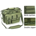 Miniatyrbild 4 av 10: Militär taktisk handväska för bärbar dator army green 35*30*15cm