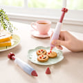 Miniatyrbillede 5 af 7: Silikone skrivepen Chokolade dekorationsværktøj Kageform red+white 2pcs