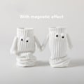 Miniatyrbillede 5 af 5: Hånd i hånd-strømper venskabsstrømper magnetiske strømper håndholdte venskabsstrømper sjove 3D-dukkeparstrømper 1 Pairs white 1 Pairs black