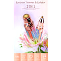 Miniatyrbillede 5 af 9: Bærbar minibarbertrimmer Smertefri øjenbrynsepilator gradient 12.8*3cm