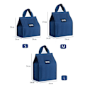 Miniatyrbillede 6 af 9: Modeisoleret frokost Bento Box Vandtætte emballageposer blue medium
