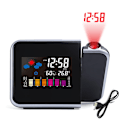 Miniatyrbillede 8 af 8: LED Digital Smart Alarm Clock Elektronisk USB white 150*62*110MM
