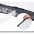 Miniatyrbillede 4 af 5: 100 stk. selvklæbende C4 postposer 250 x 300 mm forsendelsesposer vandtætte plastforsendelsesposer uigennemsigtige foldeposer rivebestandige emballageposer