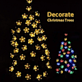 Miniatyrbillede 5 af 5: 7M 50 LED Cherry Blossom Solcelle Lys String Have Fairy Light