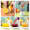 Miniatyrbillede 4 af 10: Multifunktions juicer USB-maskine Visual green 138mm*112mm*237.5mm