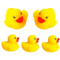 Miniatyrbillede 7 af 7: Duck Float Badelegetøj Baby Shower Vandlegetøj til Swimming Pool Party Legetøj 60pcs