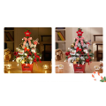 Miniatyrbild 7 av 7: Julgransdekoration 50cm DIY heminredning gold SET02
