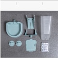 Miniatyrbillede 9 af 9: Automatisk kæledyrsskåle, hængende kæledyrsfoder, vand blue feeders