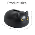 Miniatyrbillede 8 af 10: Tissue Box Cute Cat Tissue Box Serviet Opbevaringsboks Nordic Style white 22*16*13cm