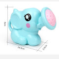 Miniatyrbild 5 av 8: Härlig plast elefantform vattenspray baby badleksaker blue 14.4*5.5*9cm