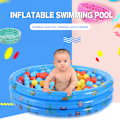 Miniatyrbild 1 av 7: Bärbar inomhus utomhus baby uppblåsbar blue small