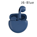 Pikkukuva 1 / 9: Langattomat kuulokkeet mikrofonilla Bluetooth kuuloke Urheilunappikuulokkeet blue 18*32mm