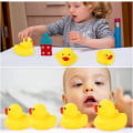 Miniatyrbillede 5 af 7: Duck Float Badelegetøj Baby Shower Vandlegetøj til Swimming Pool Party Legetøj 60pcs