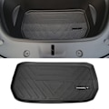 Miniatyrbillede 6 af 7: TPE-pude forreste bagmåtte til Tesla Model 3 Model Y-måttetilbehør Bagagerumslastbakke Gulvmåtte model 3  set