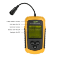 Miniatyrbillede 5 af 10: Grå/farve LCD-kablet ekkolod Fish Finder Bærbar fiskedetektor Color LCD