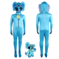 Miniatyrbild 1 av 3: Cosplay Smiling Critters Clothes,Picky Piggy,,iptv spanien Jumpsuit Halloween Carnival Party Dress Up Dräkt För Barn Vuxna Bubba Bubbaphant 180