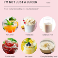 Miniatyrbild 2 av 9: 500 ml Elektrisk Mini Juicer Smoothie Blender Cup Sex Blad USB green 7*7*19.5cm