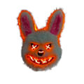 Miniatyrbillede 1 af 10: Halloween Maske Skræm Maske BJÖRN BJÖRN Glowing Rabbit