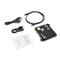 Miniatyrbillede 6 af 6: Digital til analog lydkonverter 192Khz 24Bit DAC SPDIF Optisk Toslink Coaxial RCA 3.5-stik til ps3 ps4 TV xbox med USB-strøm black