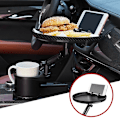 Miniatyrbillede 1 af 9: Multifunktions bilkopholder Expander 360° justerbar bakke black