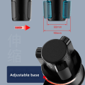 Miniatyrbild 5 av 10: Bilmugghållare Expanderadapter 360° Roterande tallrikbricka black large