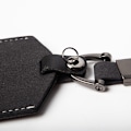 Miniatyrbild 2 av 6: För Tesla Model 3 Y 2021 Car Leather Key Holder Protector Cover Card Key Fob Case Väska För Telsa Model Y Tillbehör Bilnyckelring turn fur red m3