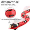 Miniatyrbild 5 av 6: Smart Sensing Snake Barnleksaker USB Uppladdningsbar red 40*4*3.5cm