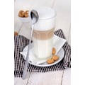 Miniatyrbilde 2 av 6: 6-pakke Latte-skjeer, 19 cm rustfritt stål med langt håndtak for blanding